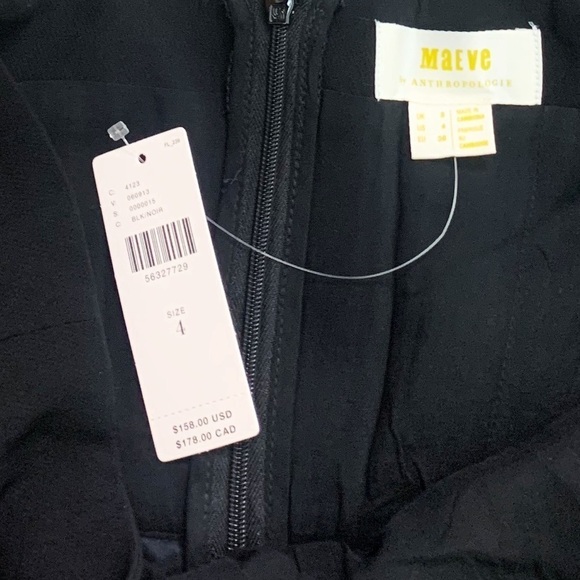 NWT Anthropologie Maeve Sleeveless Magdalena Sleeveless Crepe Jumpsuit B… - Picture 5 of 6